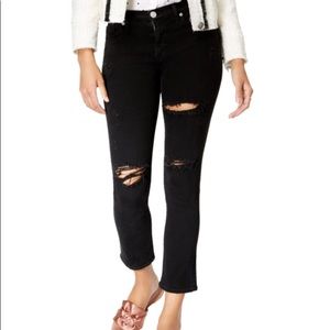 $235 NWT HUDSON jean ZOEEY high rise ankle ALL SZ